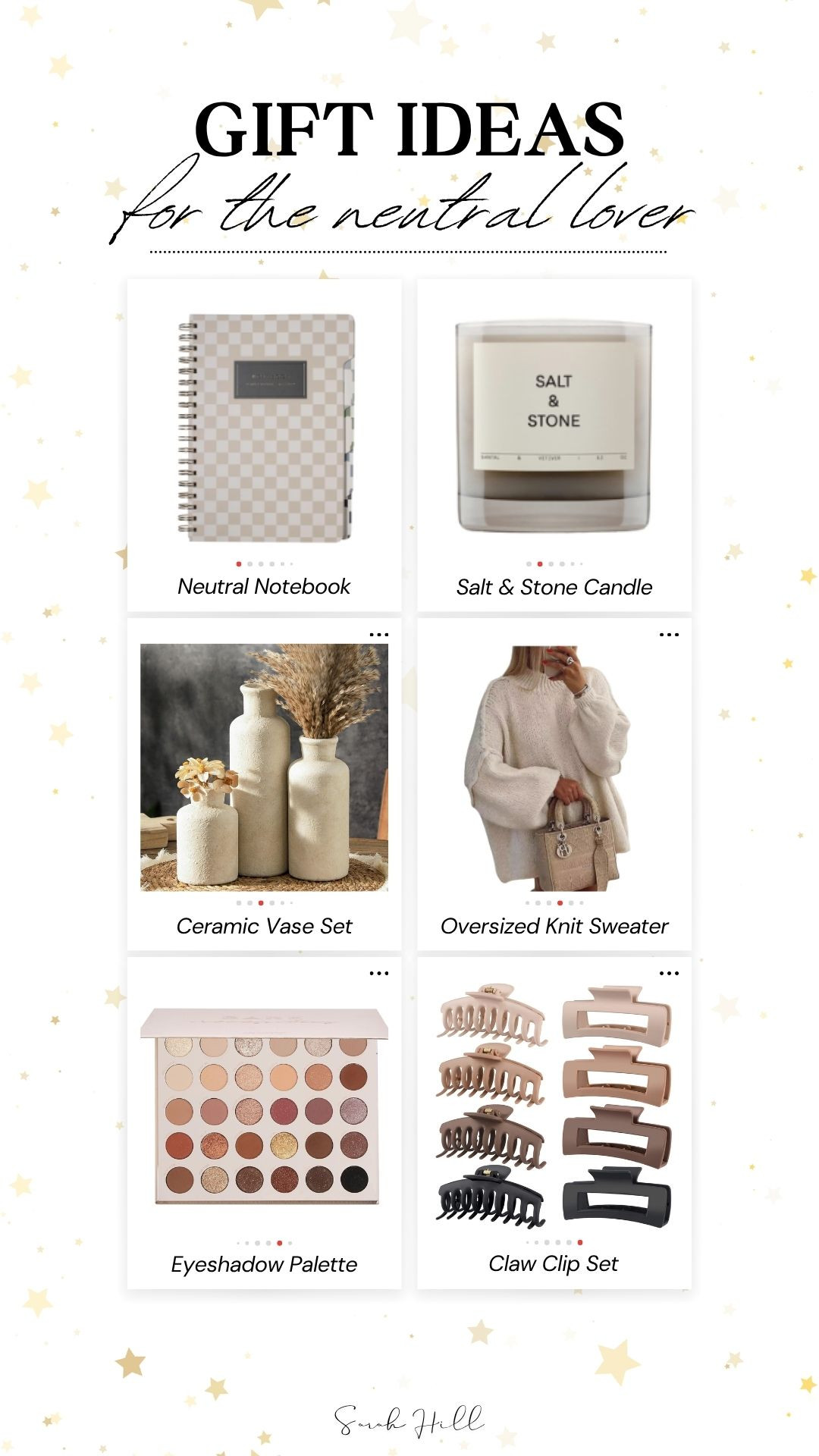 Gift ideas for the neutral lover 



#LTKSeasonal #LTKGiftGuide