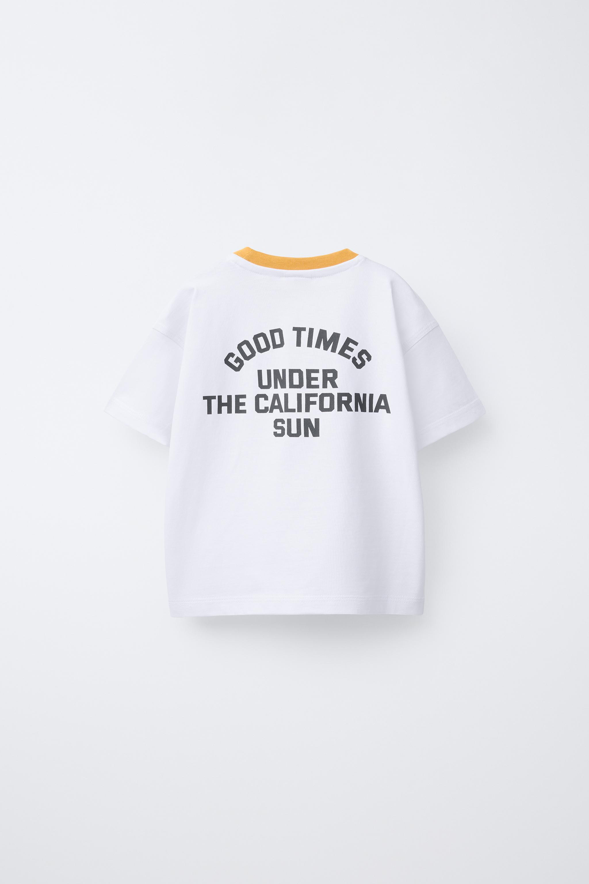 TEXT PRINT T-SHIRT | Zara US