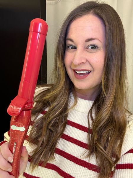 Making waves with my Beachwaver - so easy, it rotates and does the work for you! 🫶🏻

#LTKfindsunder100 #LTKHoliday #LTKGiftGuide