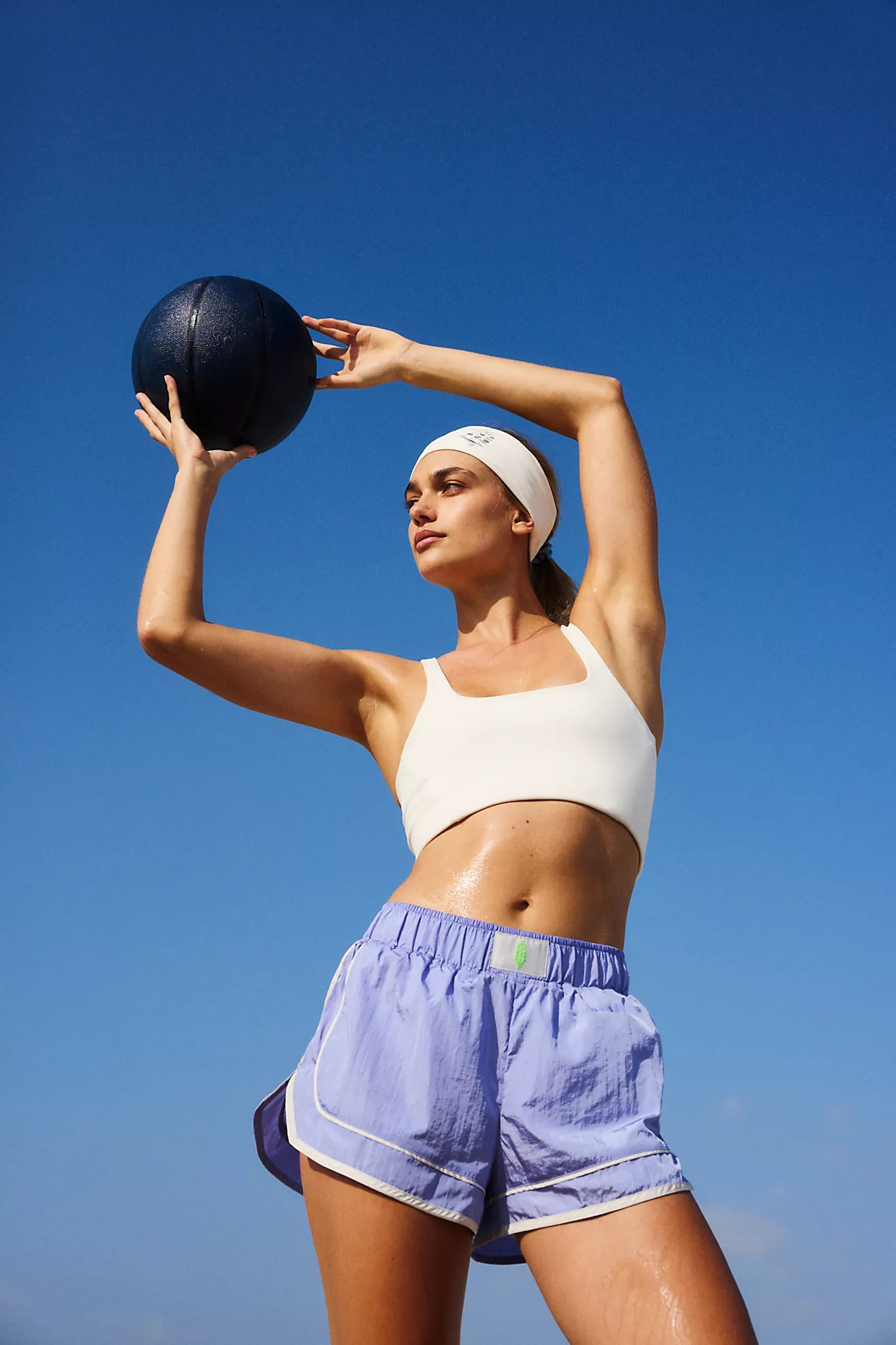 Varsity Blues Shorts | Free People (Global - UK&FR Excluded)