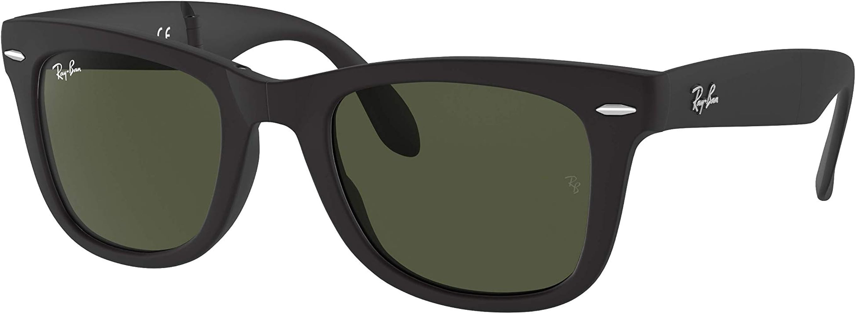 Ray-Ban RB4105 Folding Wayfarer Square Sunglasses | Amazon (US)