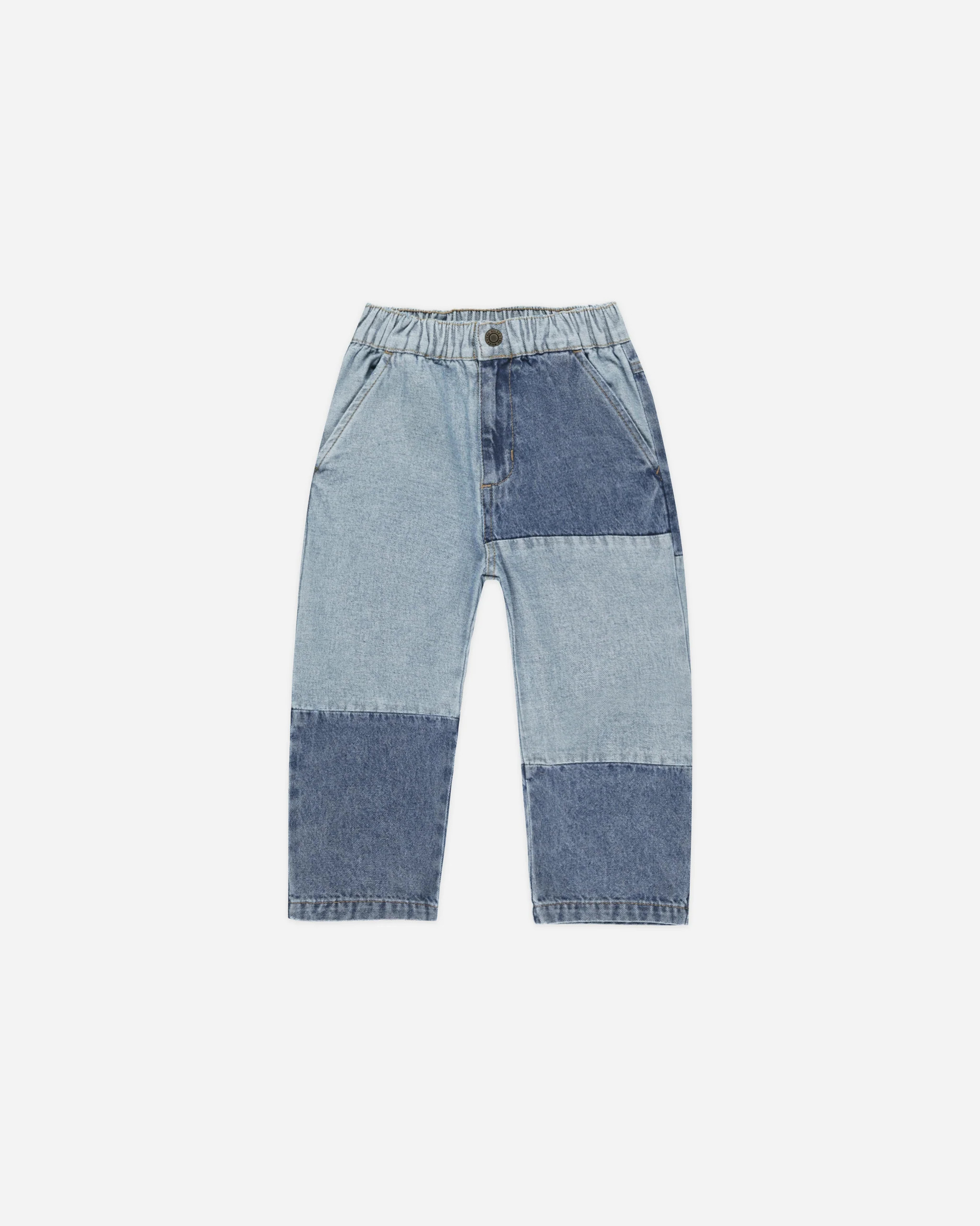 Baggy Pant || Light Washed Denim | Rylee + Cru