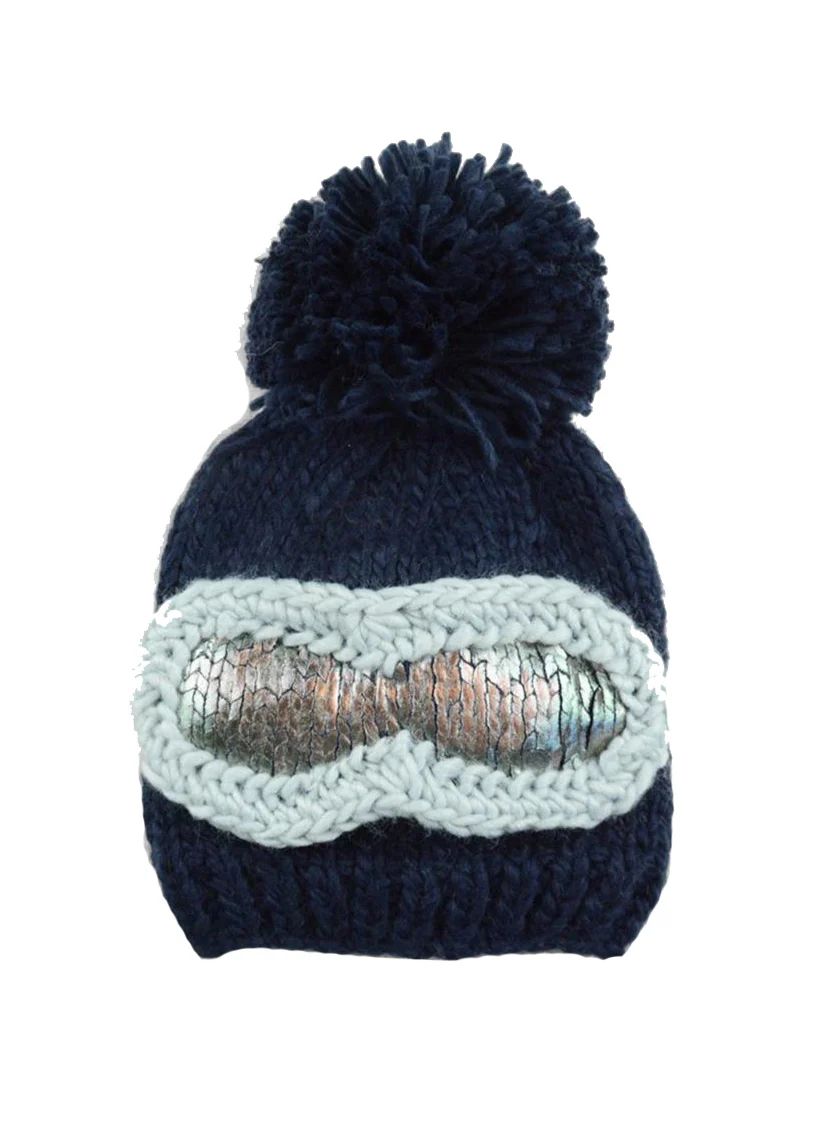 Hand Knit Ski Goggles Hat | Weston Table