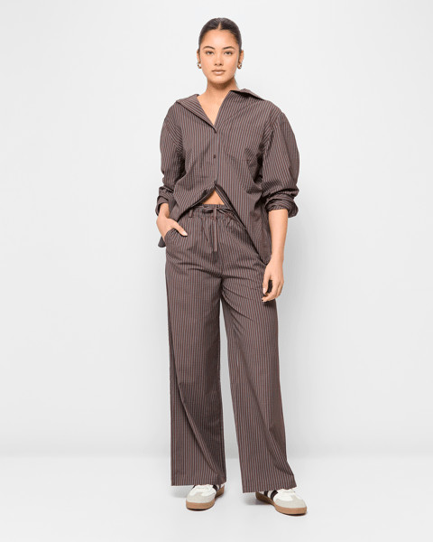 Striped Pull On Pants - Lily Loves - Brown Stripe | Target AU