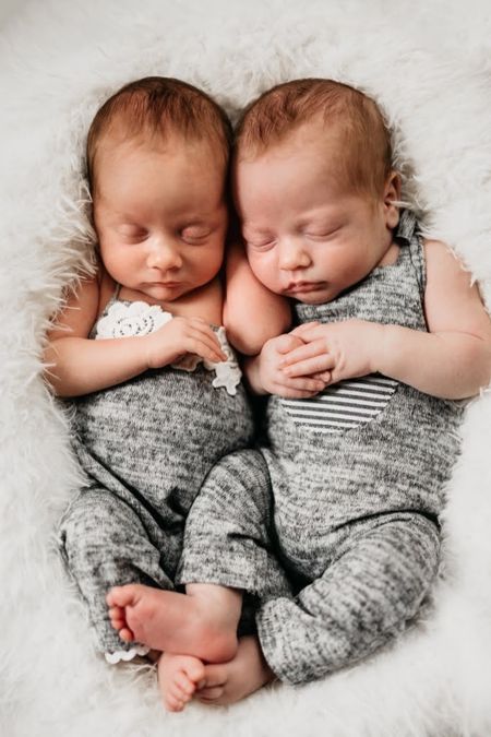 Newborn twin baby outfits for newborn pictures, boy & girl matching baby outfits

#LTKbaby #LTKfindsunder50 #LTKfamily