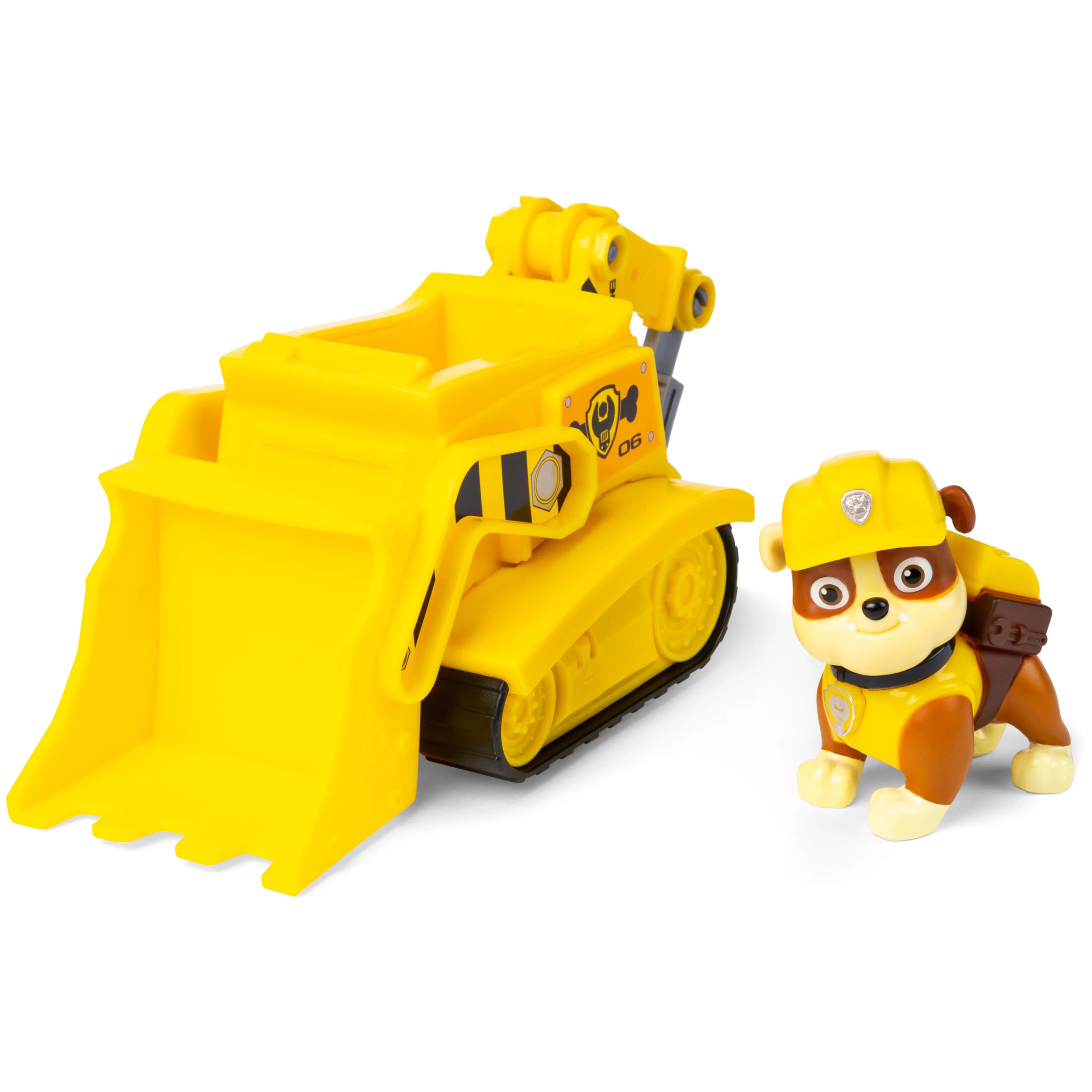 PAW Patrol, Rubble’s Bulldozer Vehicle with Collectible Figure, for Kids Aged 3 and Up | Walmart (US)