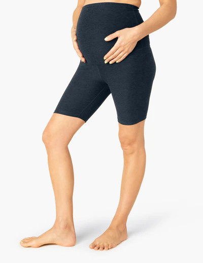 Spacedye Cruiser Maternity Biker Short | Beyond Yoga | Beyond Yoga