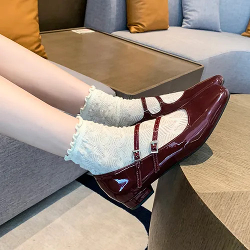 Anjay - Square Toe Mary Jane Shoes | YesStyle Global