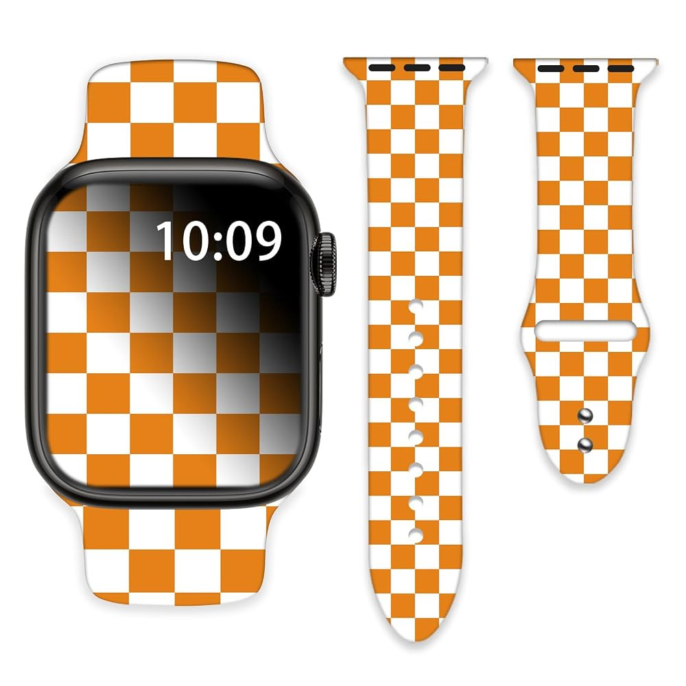 Watch Bands Compatible with Apple Watch 38mm 40mm 41mm 42mm 44mm 45mm 49mm for Women Men Silicone... | Amazon (US)