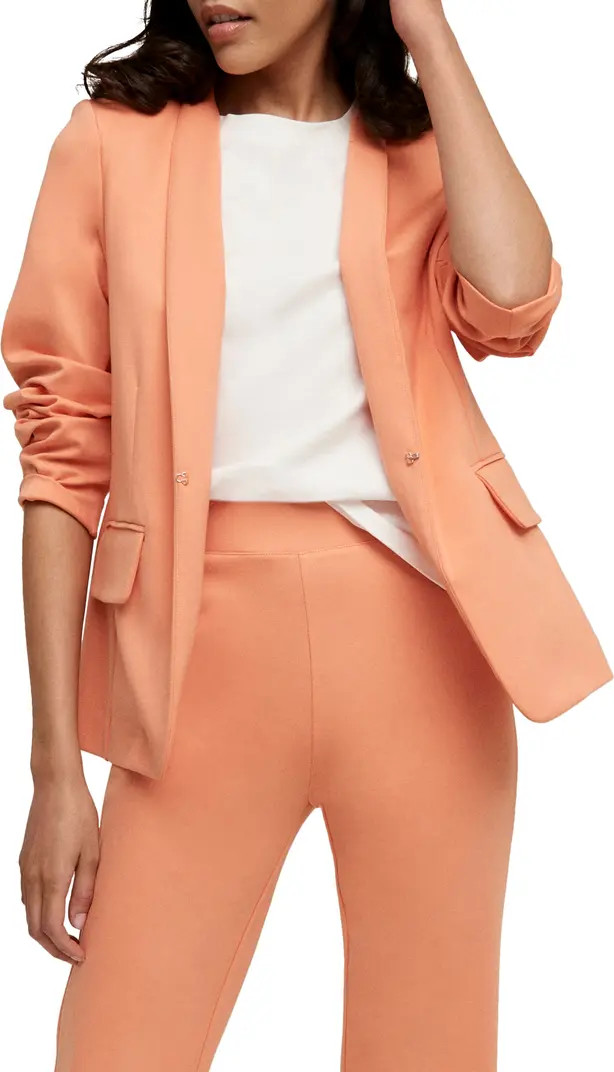 Collarless Ponte Jacket | Nordstrom
