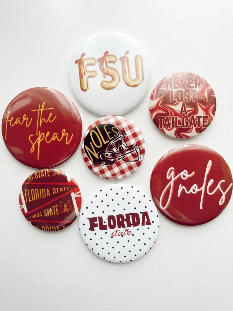 FSU Gameday Buttons - Etsy | Etsy (US)