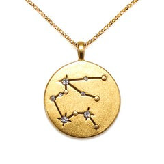 Aquarius Celestial Star Maps Necklace | Sequin