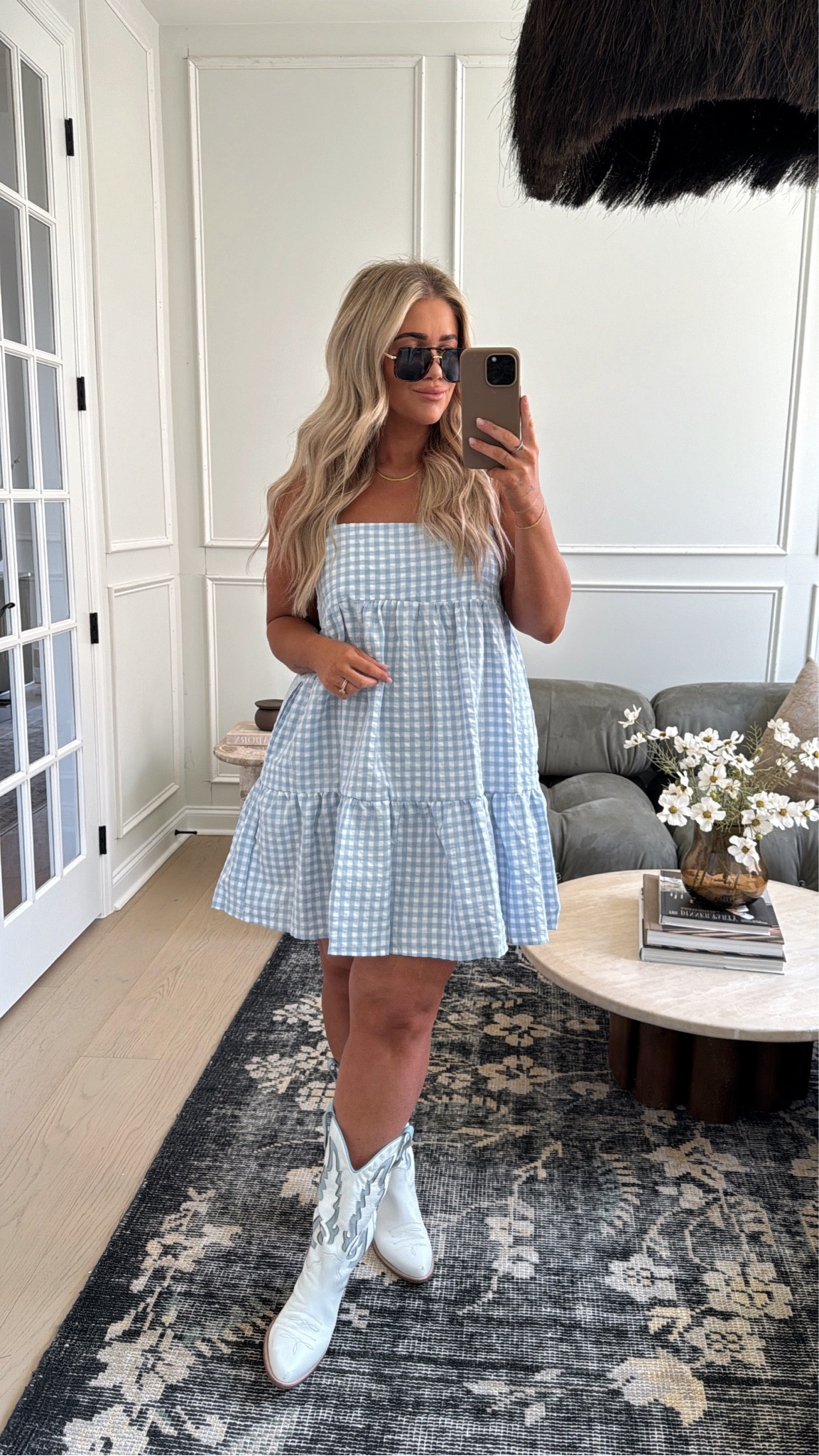 Amazon summer dress🩵 #amazon #summer 

#LTKsalealert #LTKSeasonal #LTKstyletip