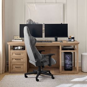 Hampton Smart Gaming Desk (70.5") | Pottery Barn Teen