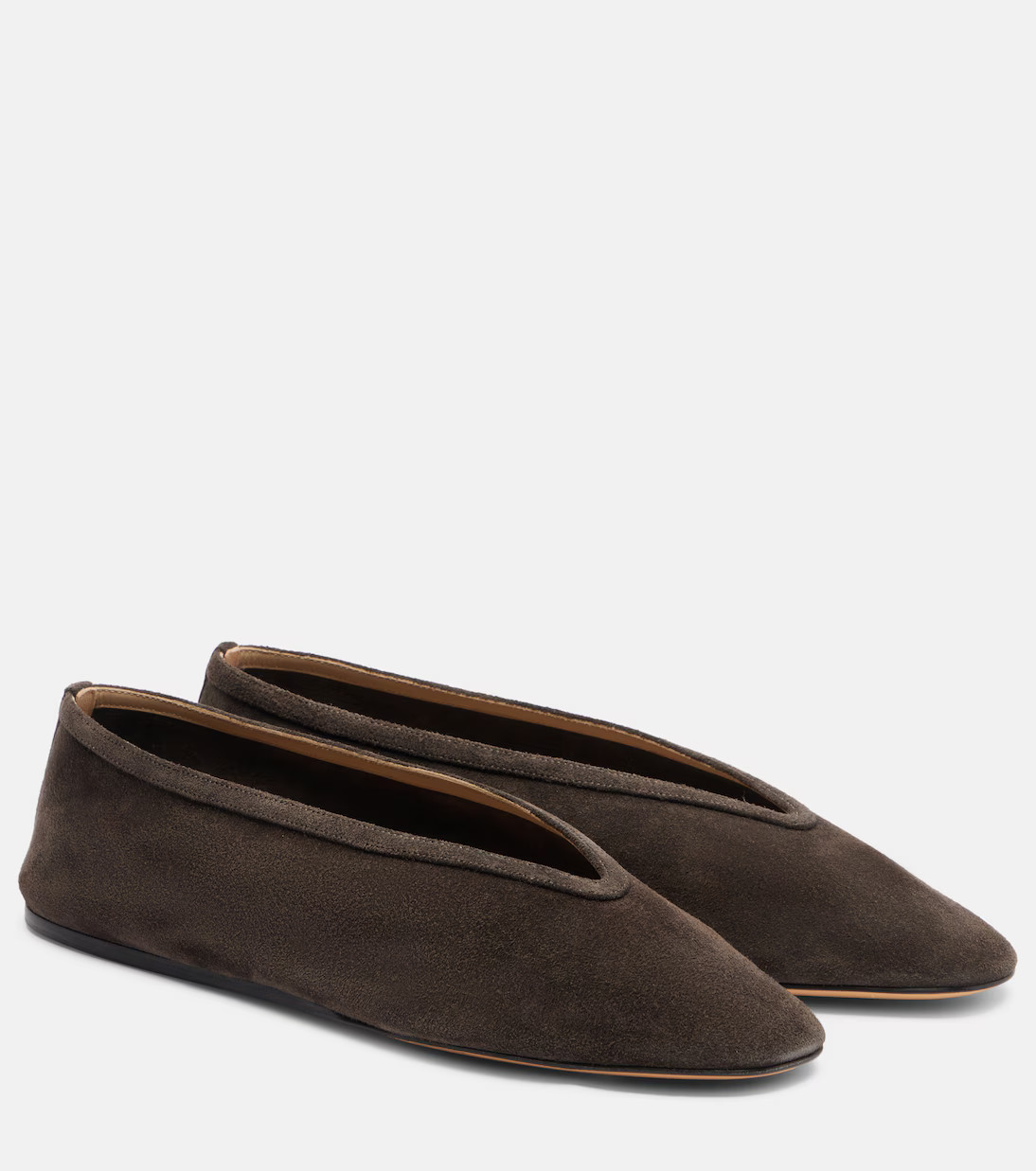 Luna suede ballet flats | Mytheresa (US/CA)