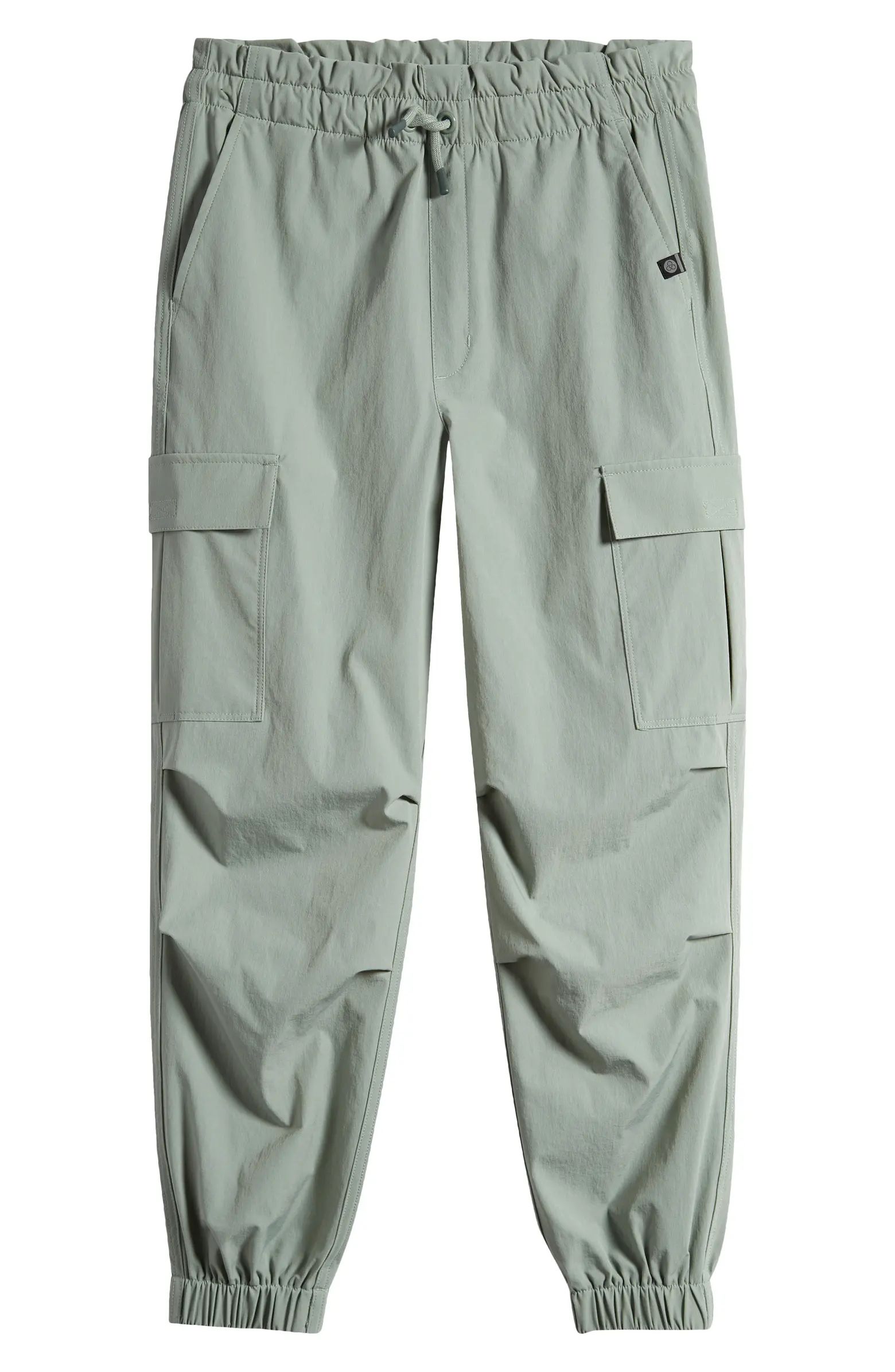 Zella Girl Kids' Breeze Stretch Nylon Cargo Pants | Nordstrom | Nordstrom