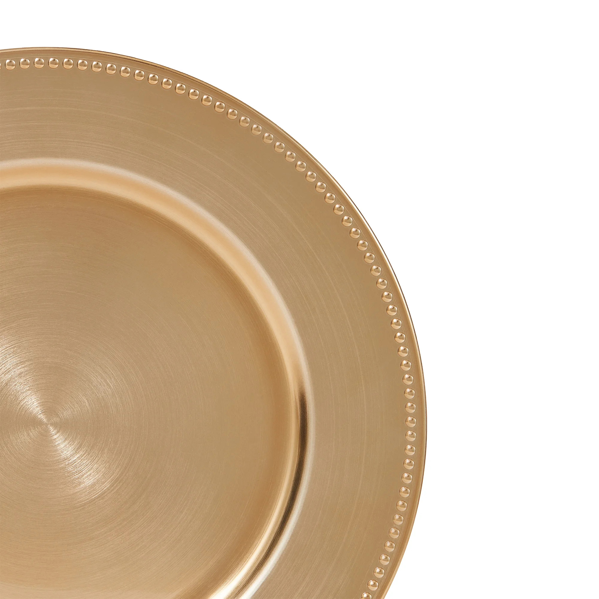 Fraiche Gold Charger Plates 4-Pack | Walmart (CA)