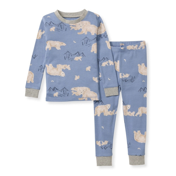 Polar Mountain Organic Cotton Boy Pajamas | Burts Bees Baby
