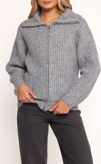 Miffy Rib Zip-Up Cardigan | Nordstrom