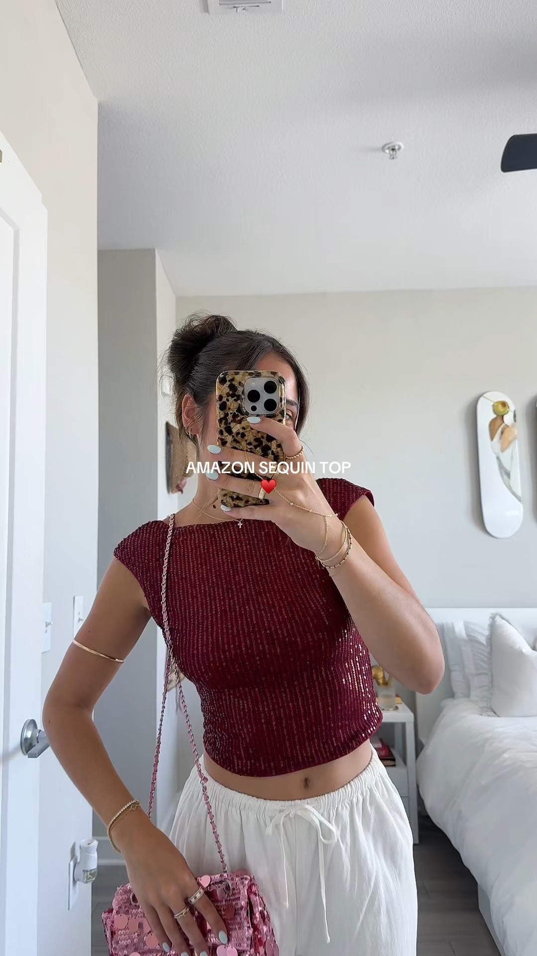 a sequin top makes everything better♥️ - linked on my storefront @AmazonFashion @wdirara_us #amazonfashion 
