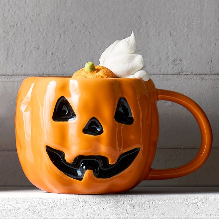 Jack O' Lantern Figural Mug | Williams-Sonoma