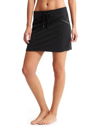 Athleta Womens Metro Skort Black Size L | Athleta