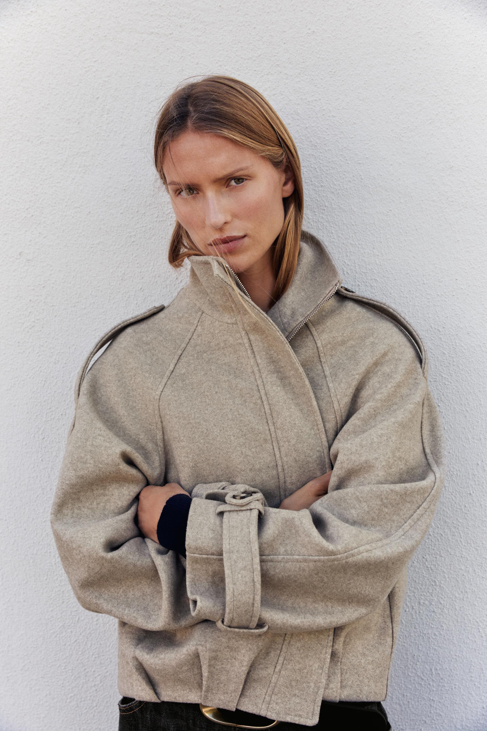 BOMBER JACKET WITH TAB DETAILS | Zara US