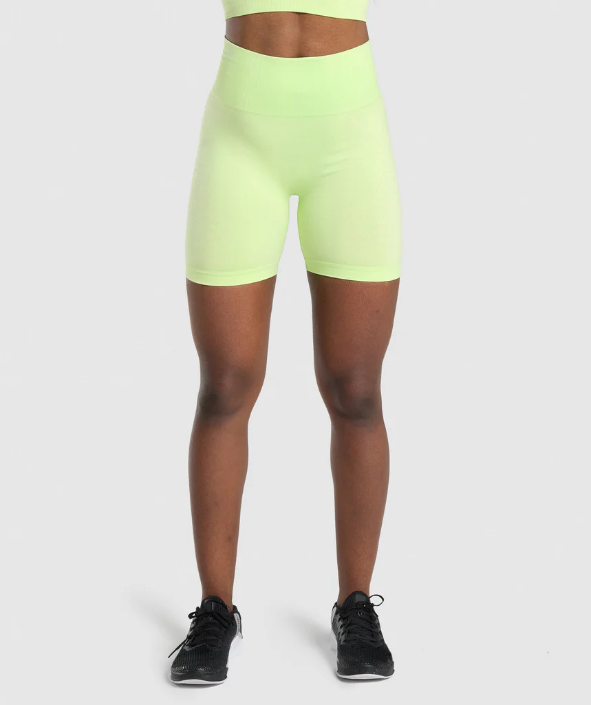 Gymshark Apex Seamless Shorts - Green/Light Green | Gymshark (Global)