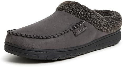 Dearfoams Men’s Brendan Indoor/Outdoor Breathable Memory Foam Clog House Shoe with Wide Widths ... | Amazon (US)