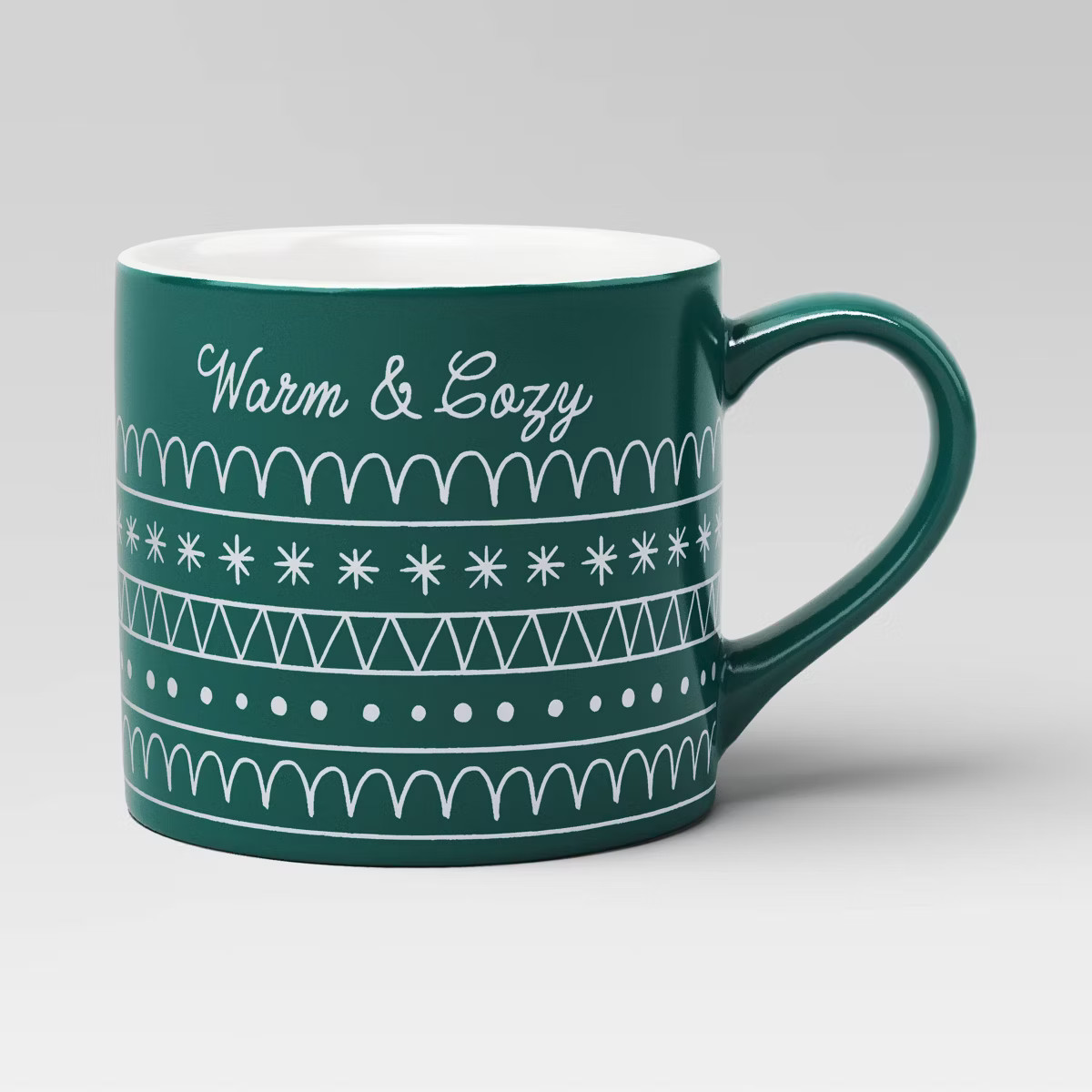 16oz Stoneware Christmas Warm and Gingerbread Man Mug -Wondershop™ | Target
