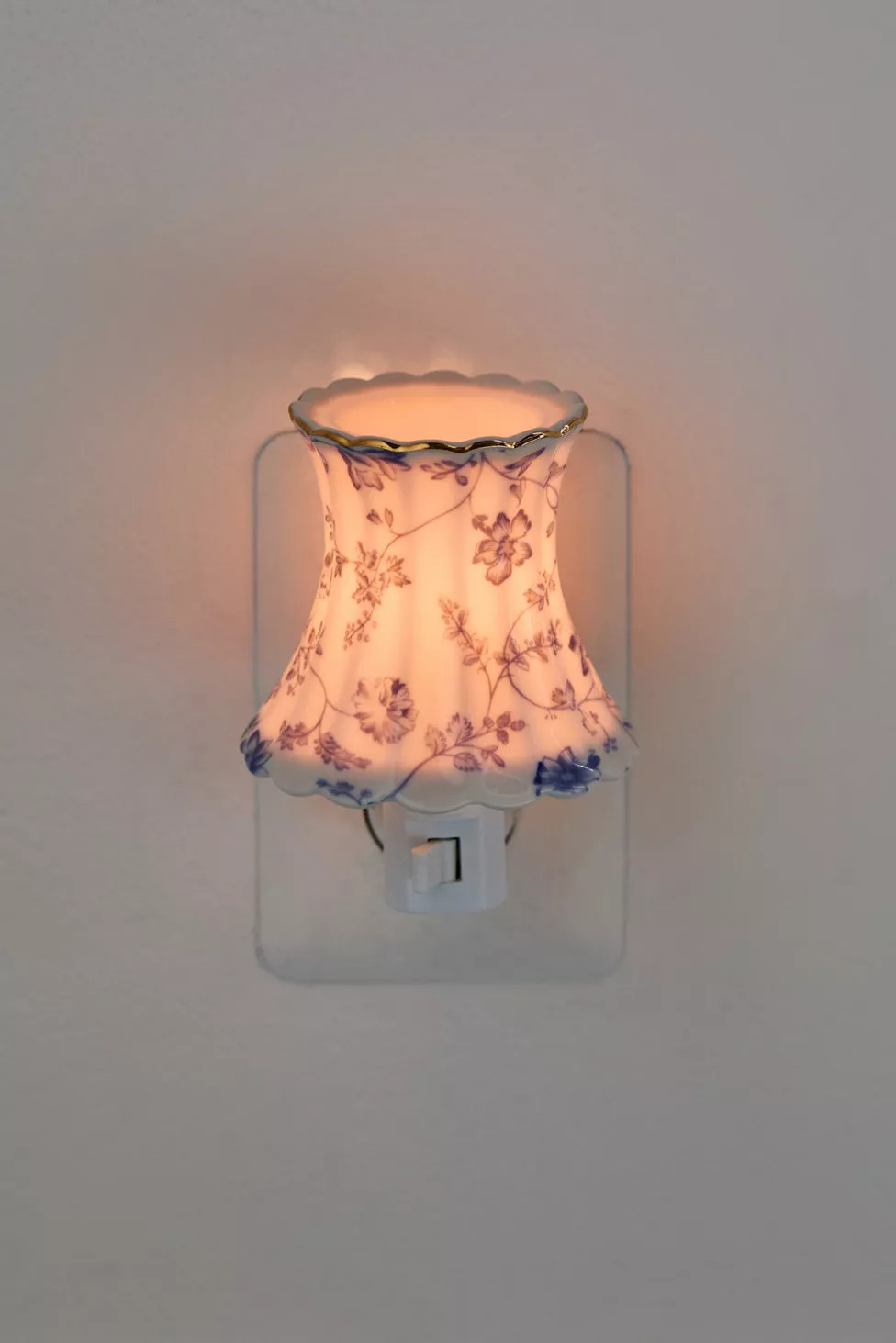 Porcelain Lamp Delicate Pattern Nightlight | Urban Outfitters (US and RoW)