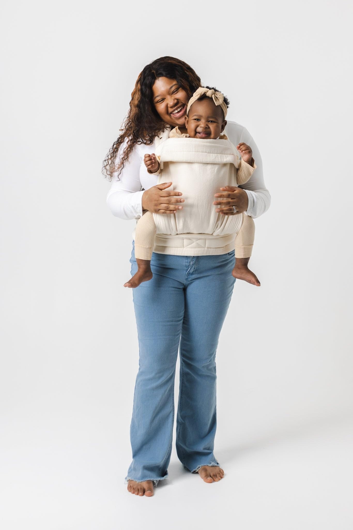 Mabē Monarch Ergonomic Baby Carrier - Premium Cotton Soft Structured Infant Carrier with Hip Hea... | Amazon (US)
