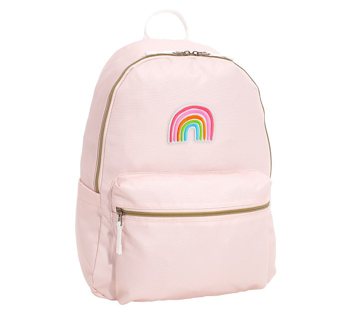 Colby Solid Blush Backpacks | Pottery Barn Kids