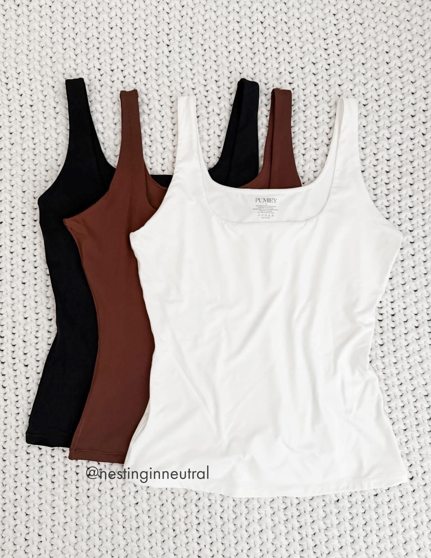 🔥HOT DE@L ALERT! These are my absolute favorite tanks… Double layered, smoothing, and not see-through AT ALL, even in white! 🙌🏼 Plus, they stay looking like new even after tons of washes. Limited time only! 

Tanks, essentials,black,white,brown

#LTKTravel #LTKSaleAlert #LTKWorkwear