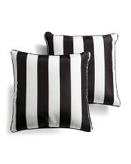 20x20 2pk Keys Cabana Striped Indoor Outdoor Pillows | TJ Maxx