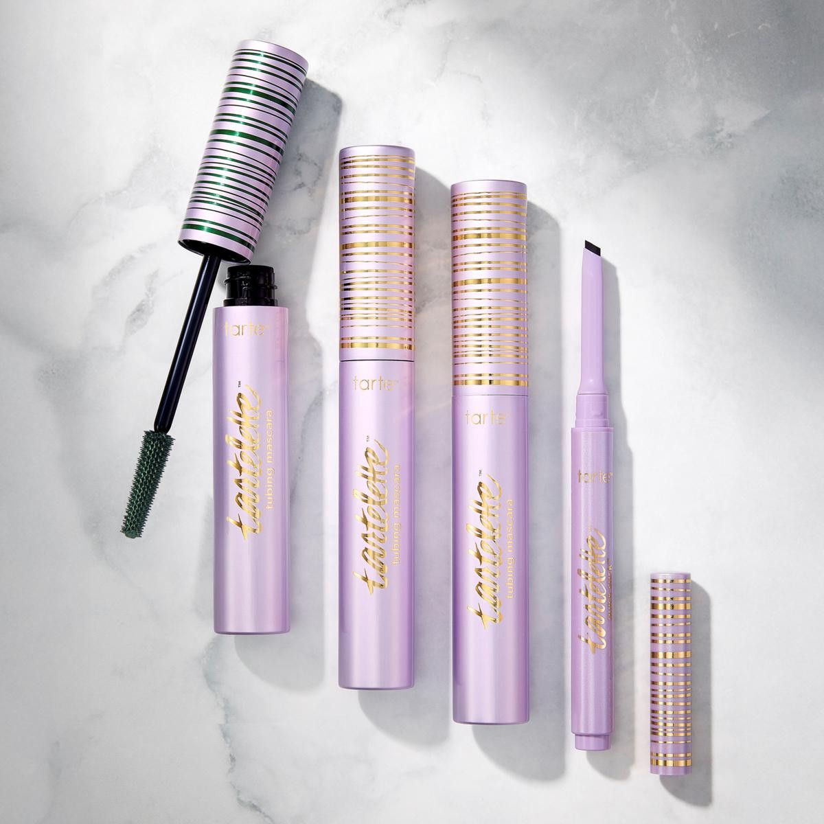 tarte Tartelette Tubing Mascara 3-pack with Black Eyeliner | HSN