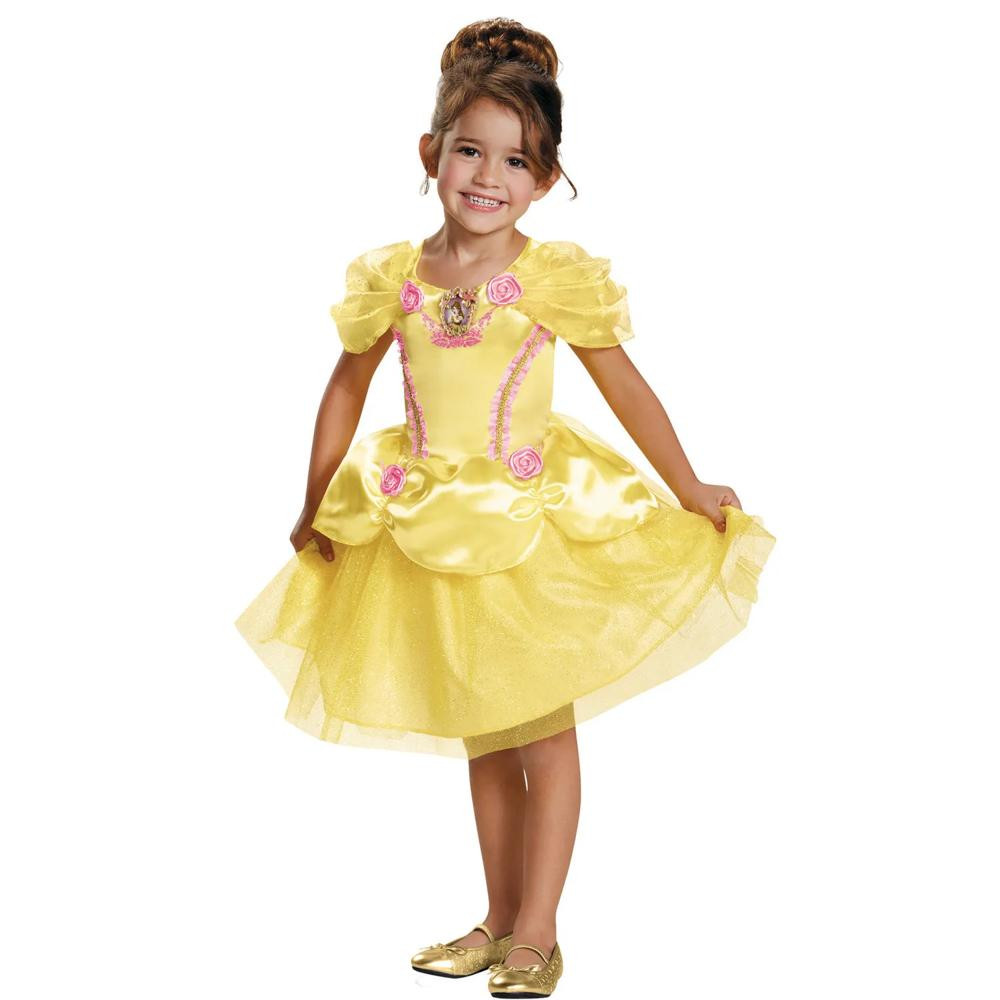 Kids Classic Disney's Beauty & the Beast(TM) Belle Dress Costume - 4-6 | Oriental Trading Company