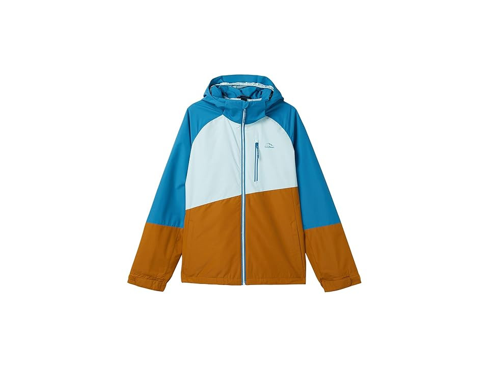 L.L.Bean Kids Fleece-Lined 3-in-1 Jacket (Big Kids) Kid's Coat Lapis Teal/Coastal Aqua : MD (10-12 Big Kid), Polyester | Zappos