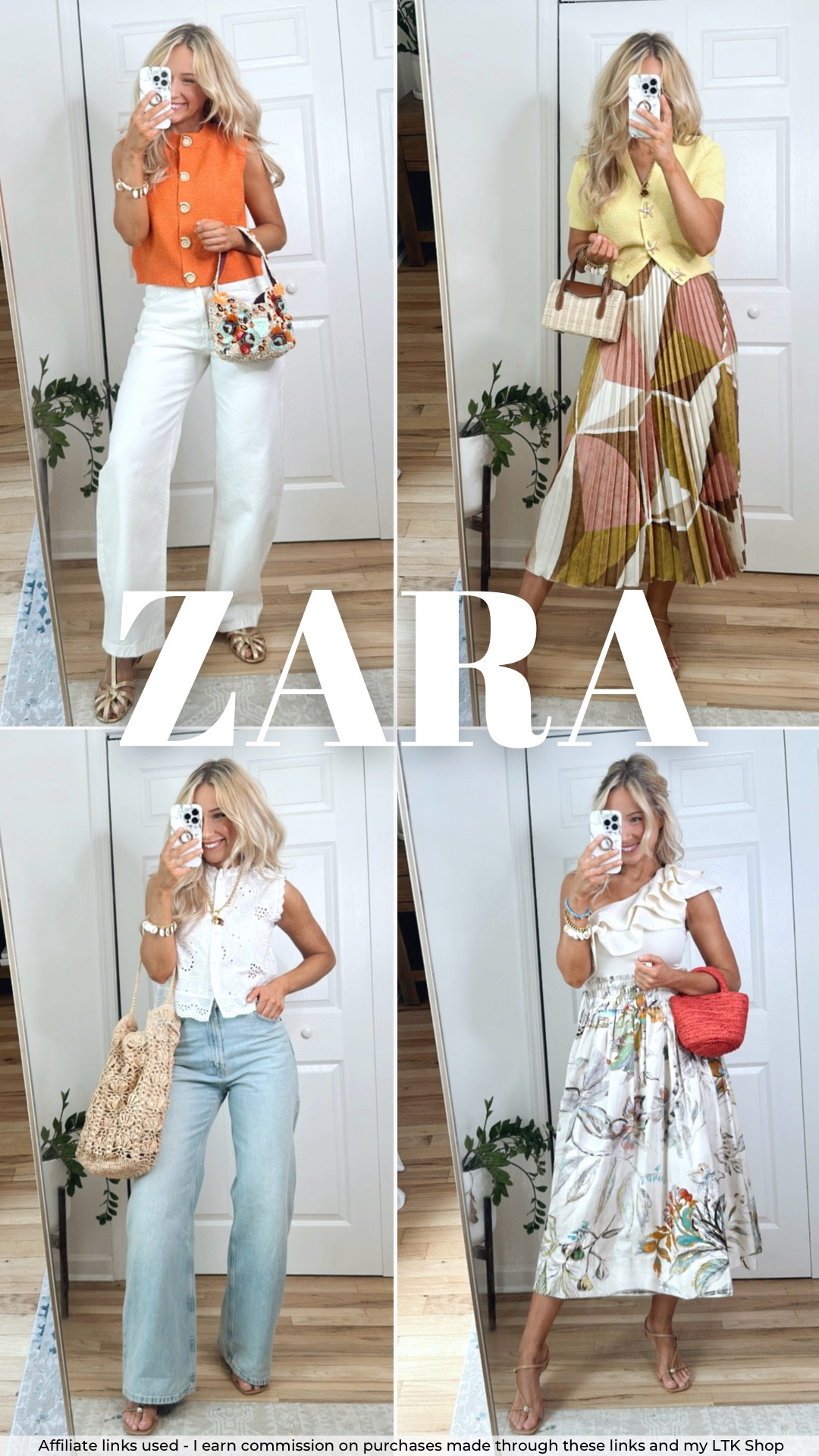 Zara summer outfits 