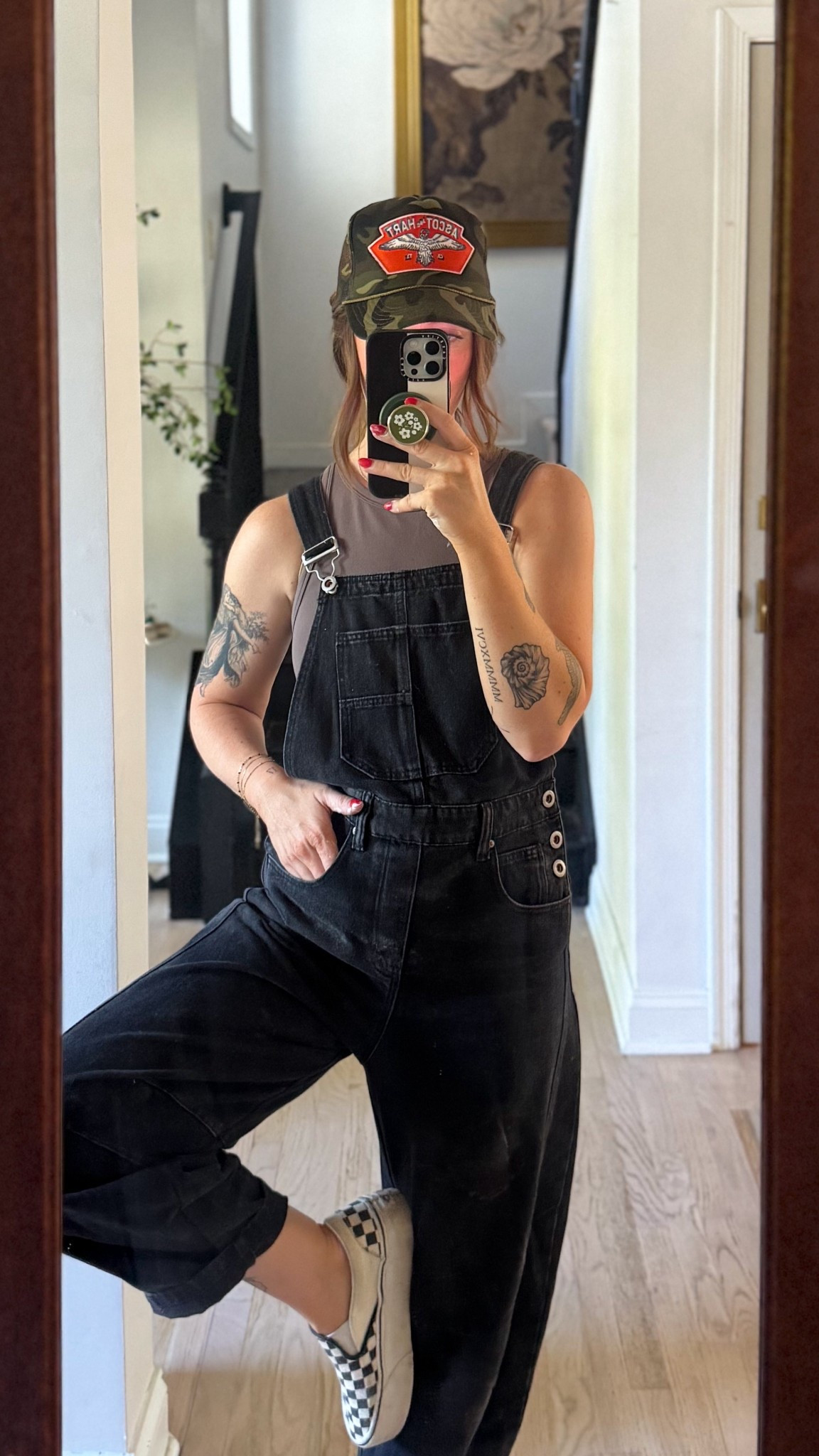 These overalls are my go-to! 

fall outfit, ootd, denim overalls 

#LTKActive #LTKFindsUnder50 #LTKStyleTip