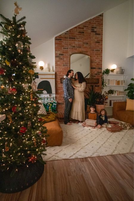 Favorite Christmas tree collar & living room decor! 

#LTKhome #LTKSeasonal #LTKHoliday