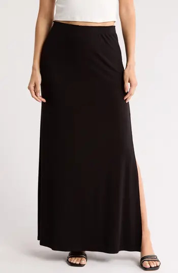 GO COUTURE Slit Maxi Skirt | Nordstromrack | Nordstrom Rack