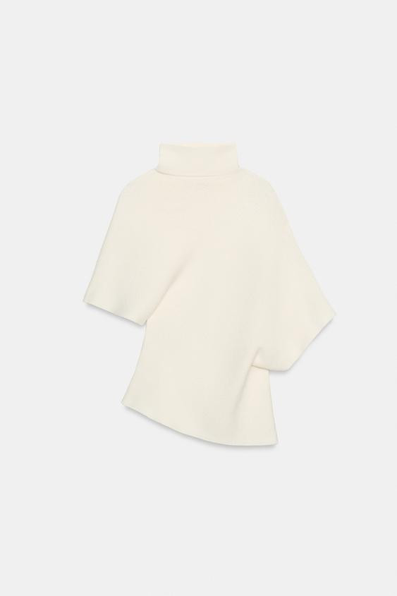 ASYMMETRIC KNIT JUMPER | Zara US