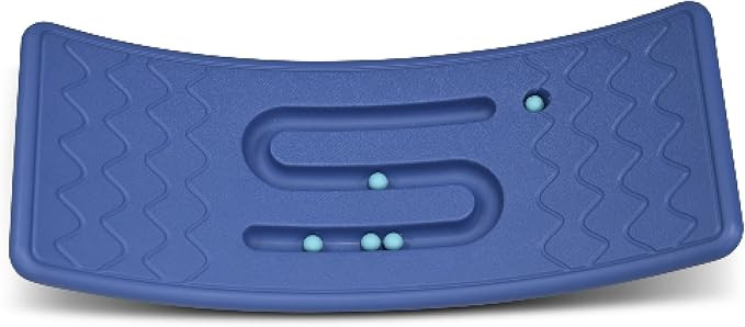 Bouncyband Seesaw Sensory Integration Balance Board – Navigate Balls Through a Grooved Path to ... | Amazon (US)