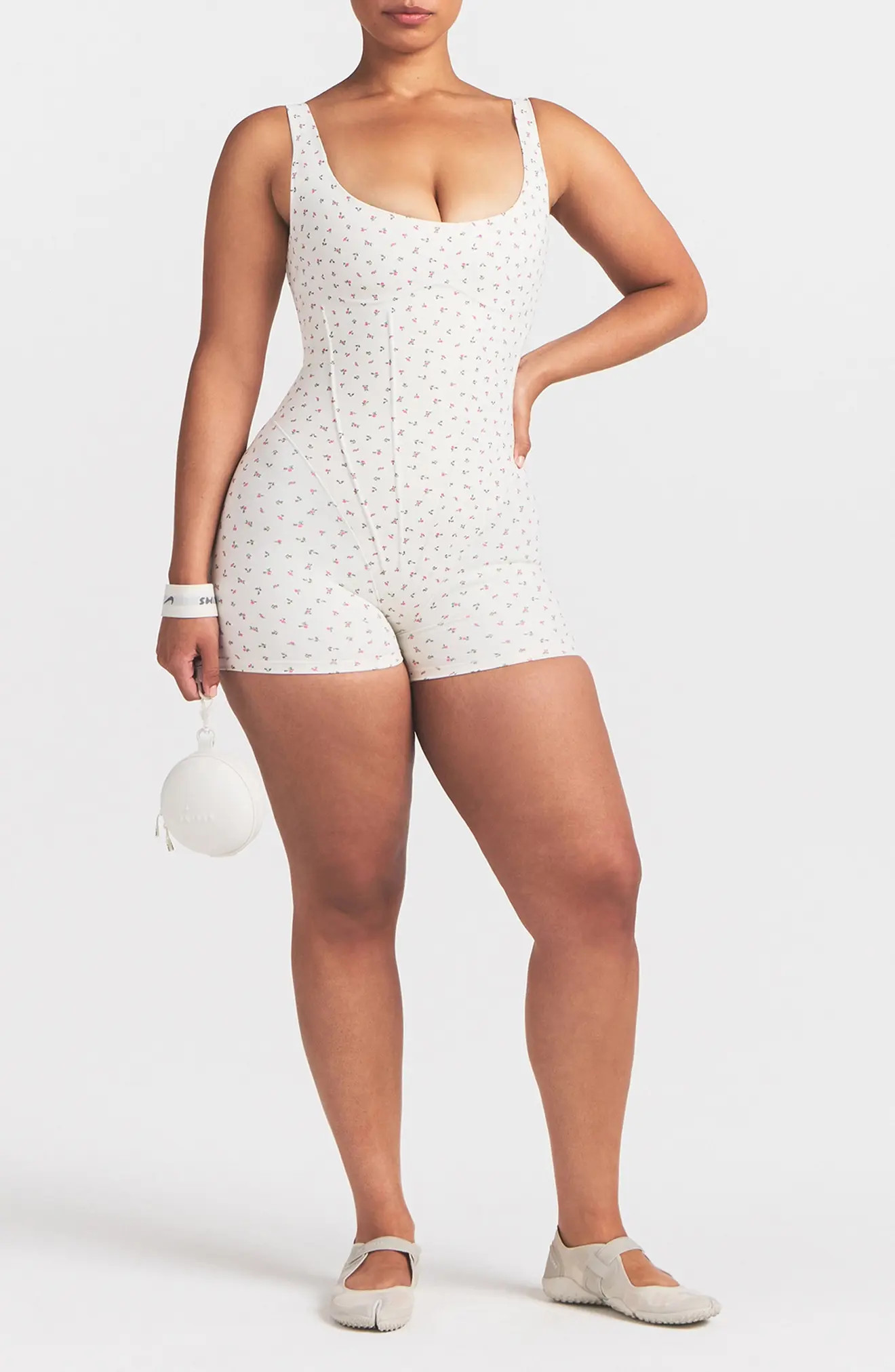 NikeSKIMS Matte Floral Corset Bodysuit (Women) | Nordstrom | Nordstrom
