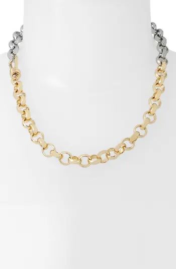 Two-Tone Rolo Chain Necklace | Nordstrom