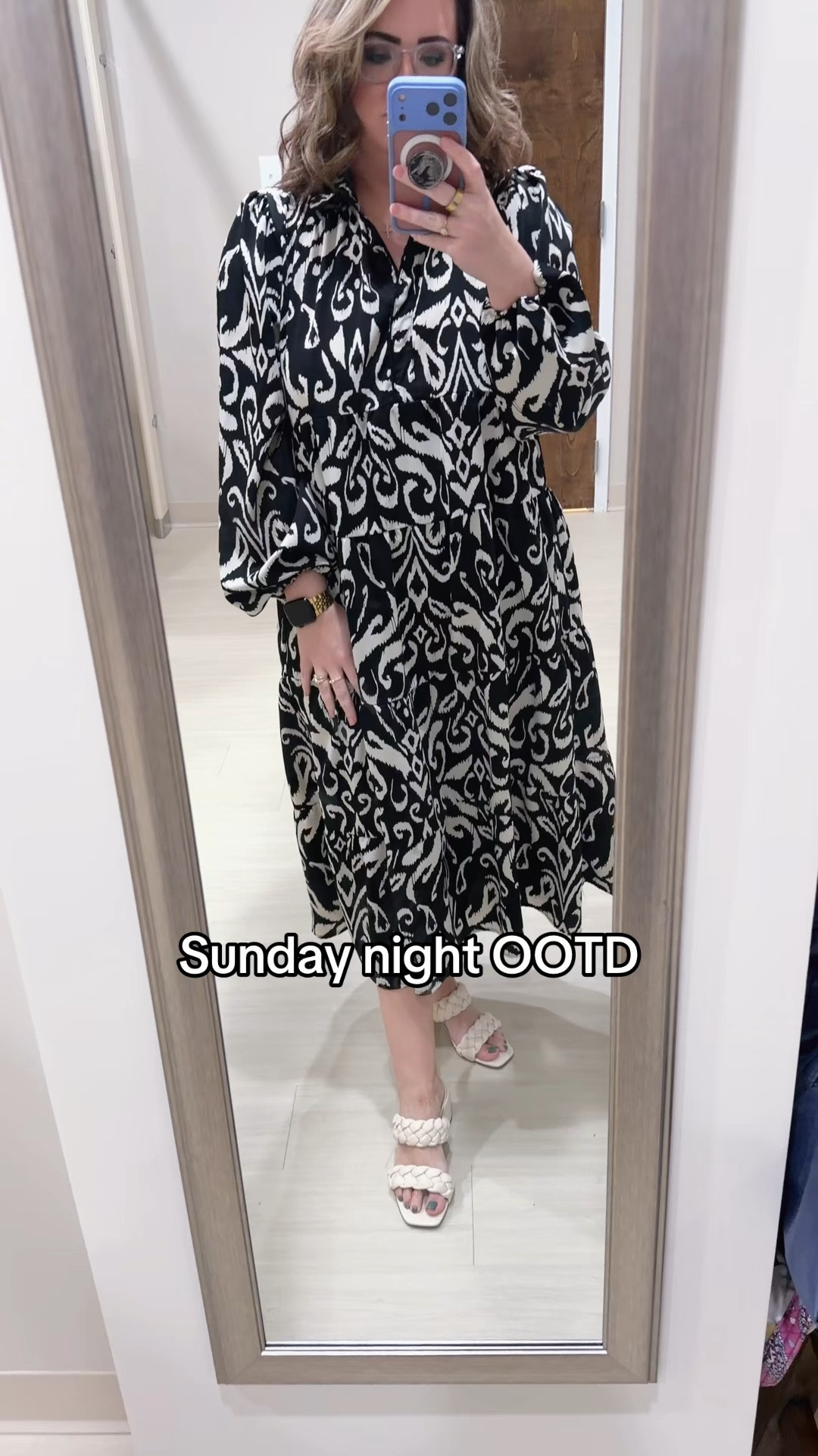 I’ve been really bad about remembering to film OOTDs lately… I know. I know. My bad. Here’s last night’s 🤭 my husband loves this dress so I try to throw it in every so often. #sundayootd #churchtiktok #ootd #churchootd #sunday 

#LTKvlog #LTKMidsize #LTKootd