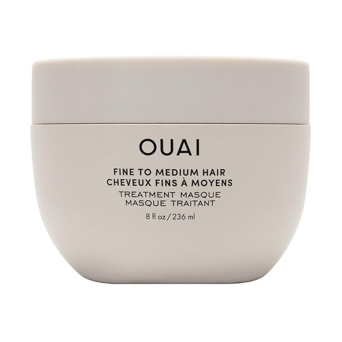 OUAI Fine to Medium Hair Treatment Masque - Hydrating Hair Mask to Help Repair Strands & Increase... | Amazon (US)