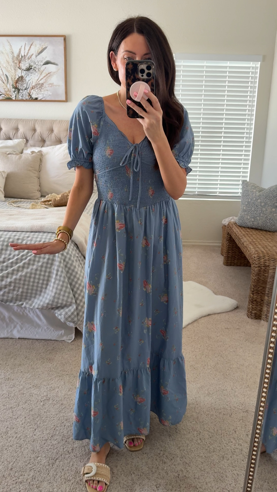 DRESS ON SALE! Looks like free people or hillhouse but it’s target & under $30! I personally wish it was a midi length but it is beautiful—wearing a small & I’m 5’5 1/2 
•a great Easter or spring family photos dress 

#LTKmomlife #LTKSaleAlert #LTKSeasonal