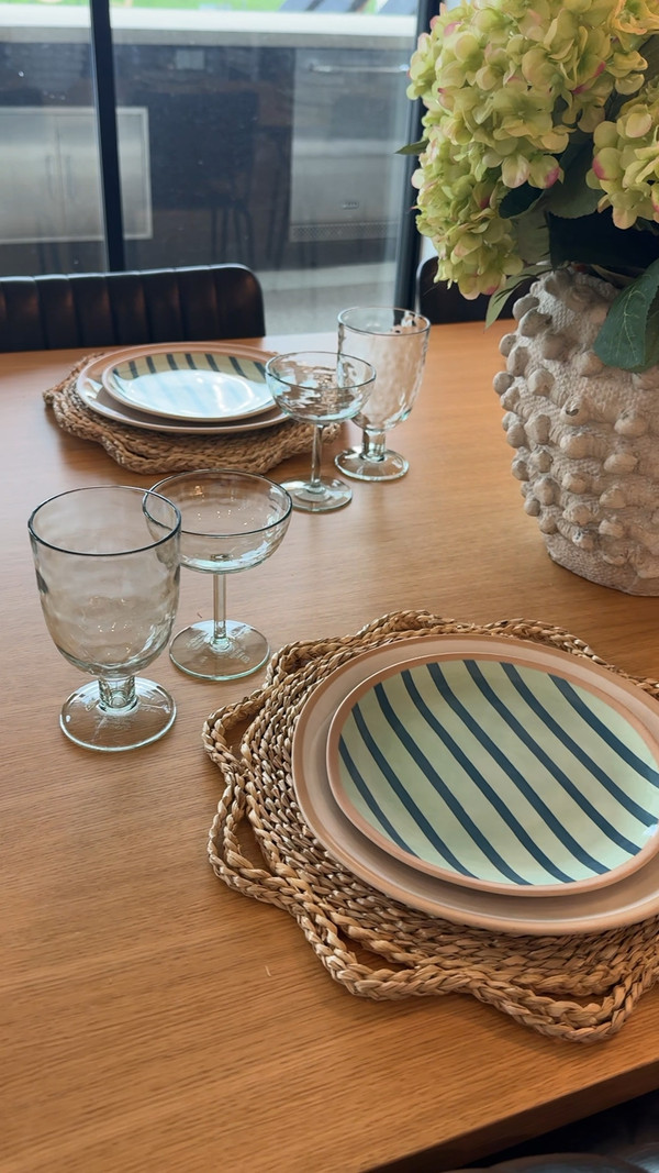 Summer table dreams start here Everything you see in this sunny little setup (minus…